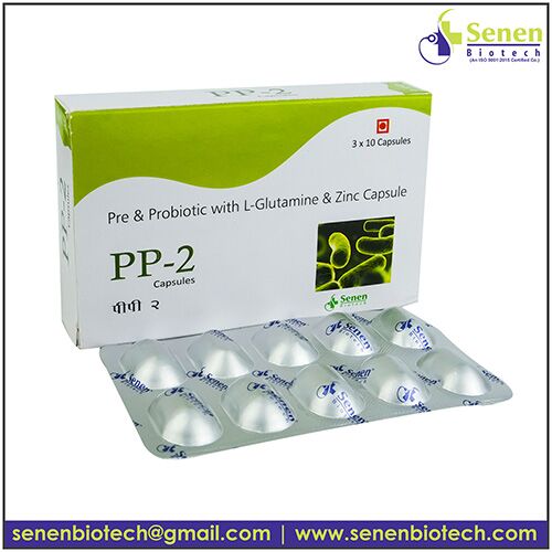 Pre & Probiotic With L-Glutamine & Zinc Capsules